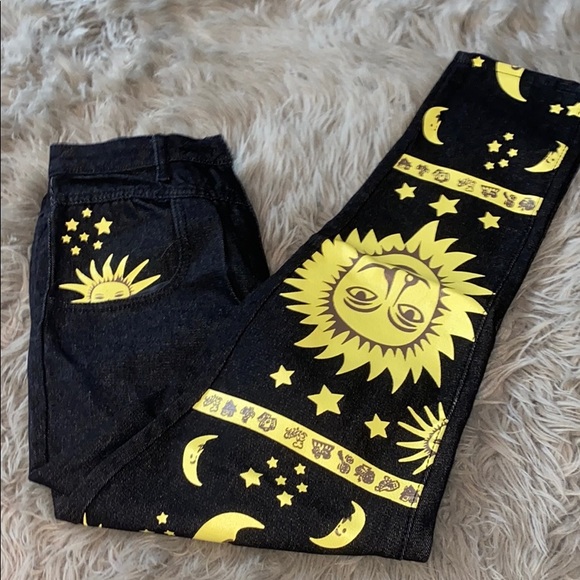 Moon Star Printed Pants - Picture 4 of 6